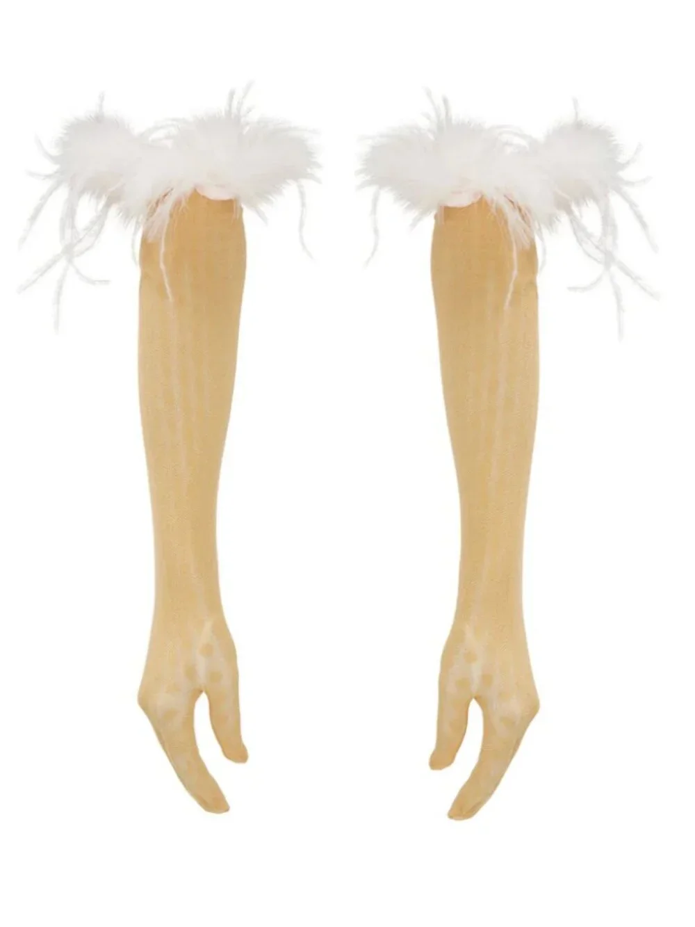 New Poster Girl Gwenevere Gloves in Papaya